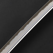 Close-up of the hamon.