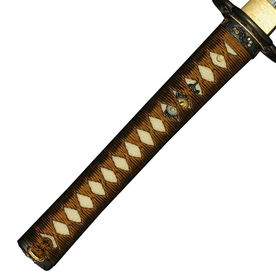 Close-up of the Tsuka