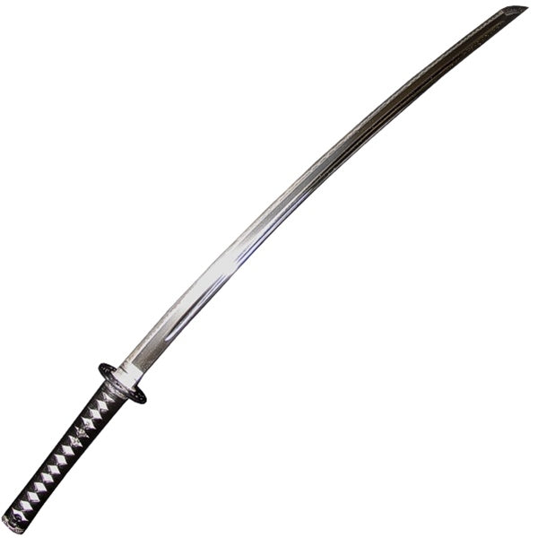 Full view of the iaito without the saya