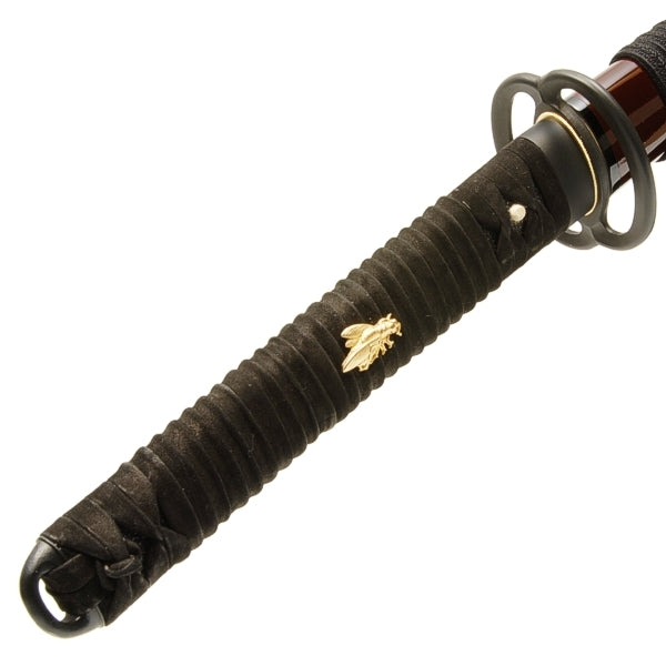 Close-up of the Tsuka