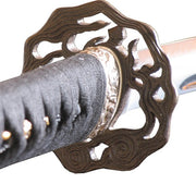 Close-up of the Tsuba