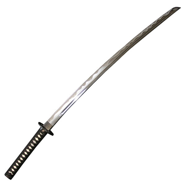 Full view of the iaito without the saya.