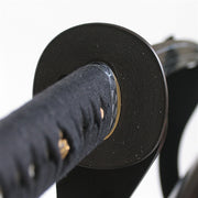 Full view of the tsuba.