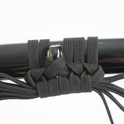 Close-up of the kurigata on the saya and sageo.