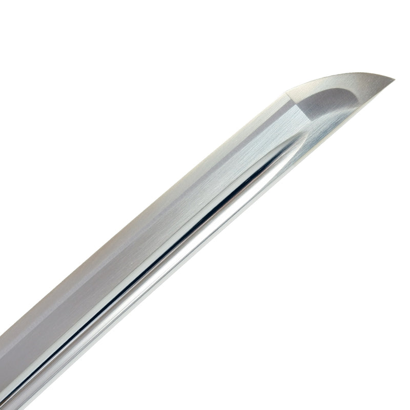 Close-up of the kissaki.