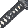 Close-up of the sasa bamboo grass menuki option.