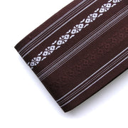 The brown kaku obi.