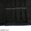 Premium Indigo-dyed #11000 Cotton Aikido Hakama MATSU aikido cut