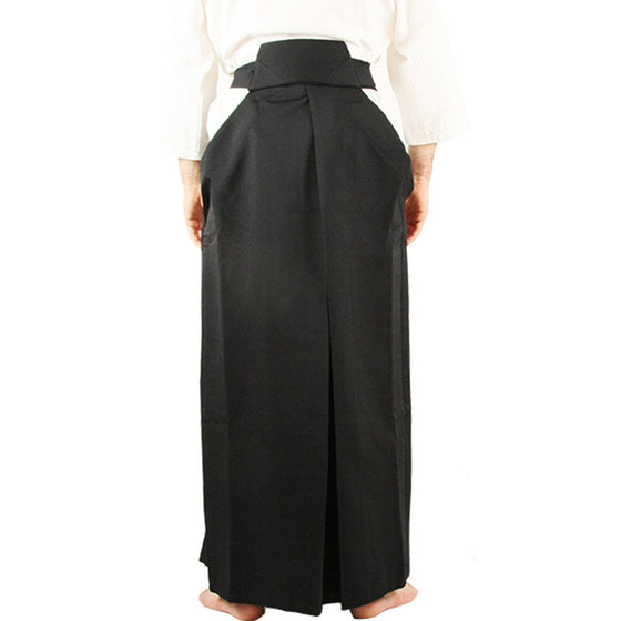 Jun - Bioclean Aikido Hakama back view model