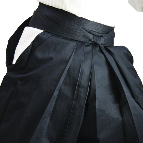 Deluxe Cotton Aikido Hakama TAKE upper view side