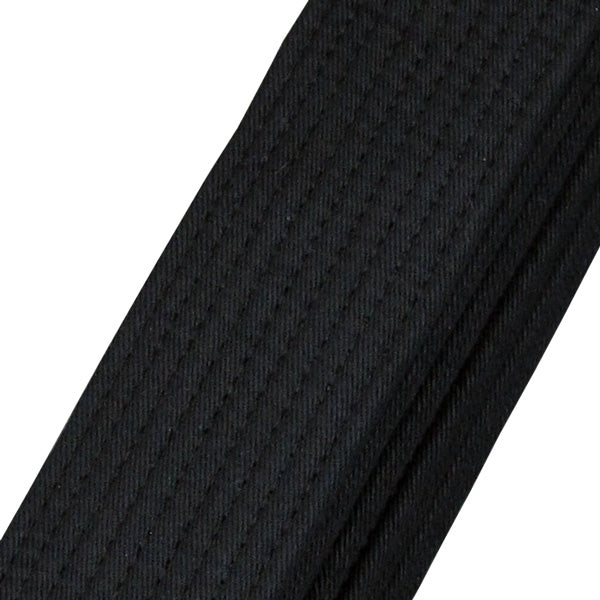 Aikido Obi Black Belt detail