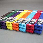 Color Aikido Obi Belt front view