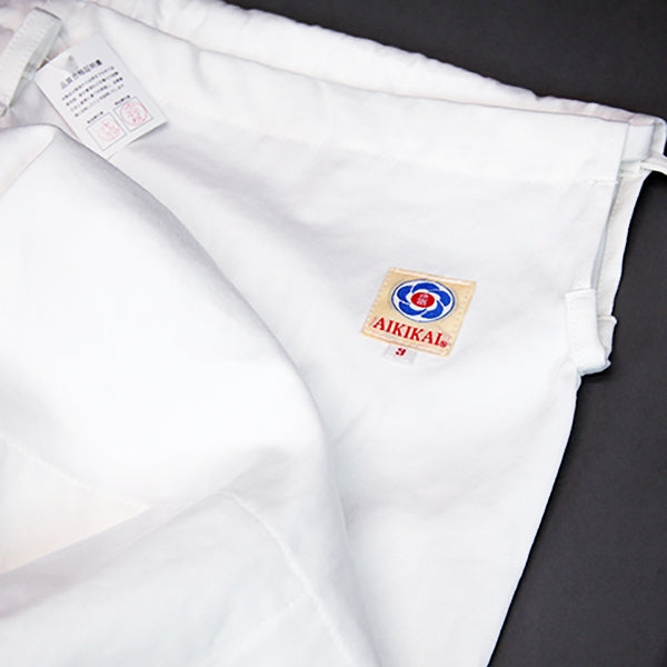 Premium aikido pants detail