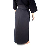 Full length rear view of the #11000 hakama.
