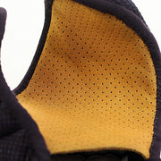 Close-up of the micropunch clarino futon.