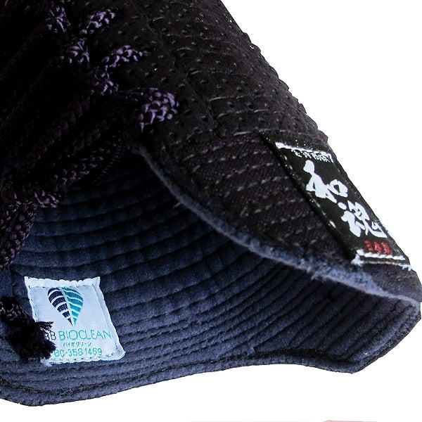 Inside view of the kote's sillead lining and bioclean tag.