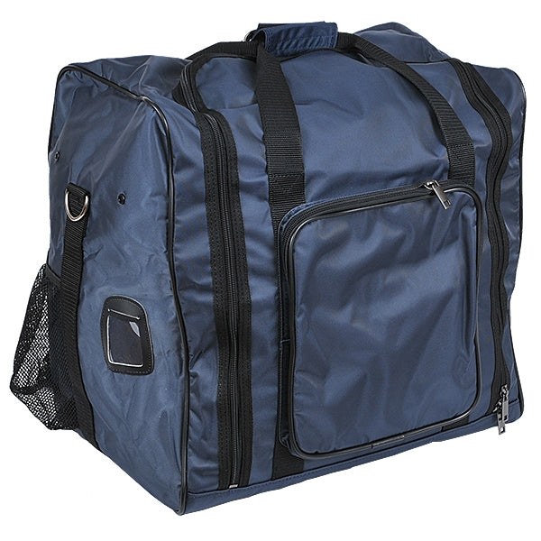 Full view of the navy bogu bag version.