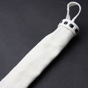 Close-up of the gin standard grade leather.