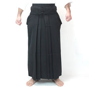 Basic Tetron Aikido Hakama front view model