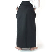Basic Tetron Aikido Hakama front view model 2