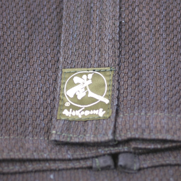Original Tozando label close-up.