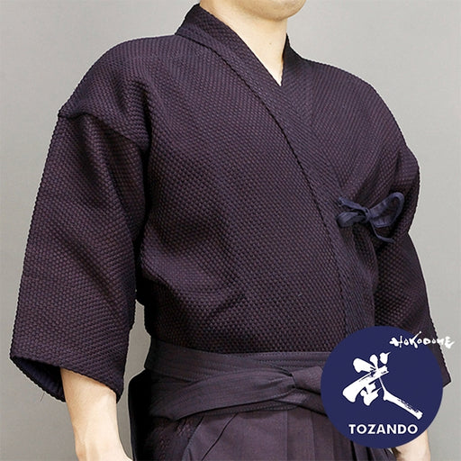 Dogi worn with hakama.