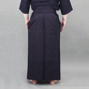 Rear view, worn with dogi.