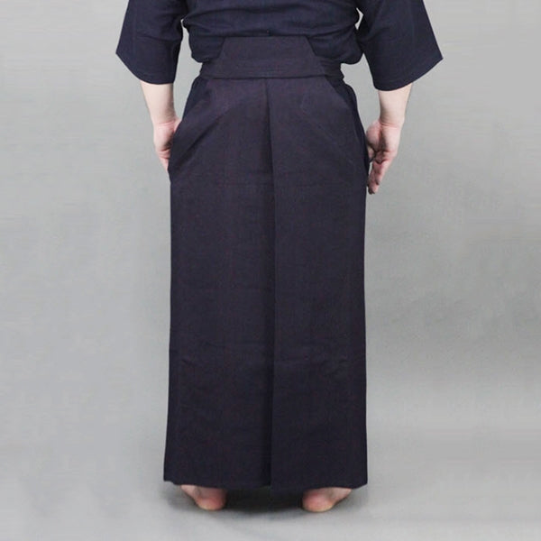 Rear view, worn with dogi.