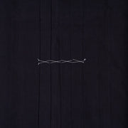 Front pleats view.