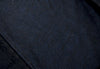 Sashiko fabric close-up.
