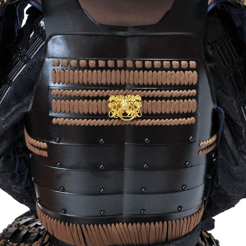 Momo-nari Dai-wakitate Kabuto Nimaido Gusoku Yoroi Armor