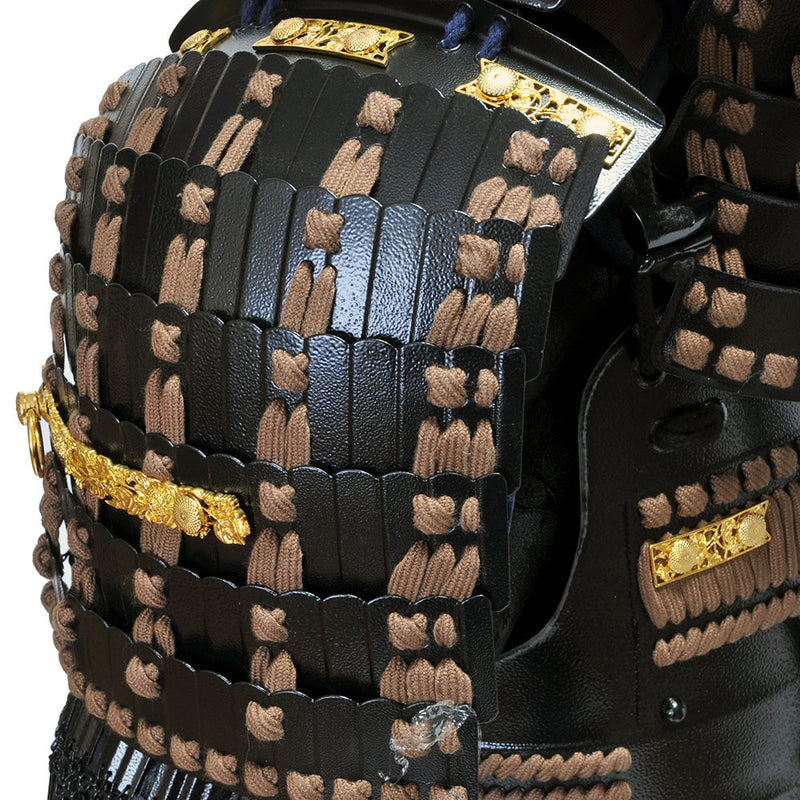 Momo-nari Dai-wakitate Kabuto Nimaido Gusoku Yoroi Armor