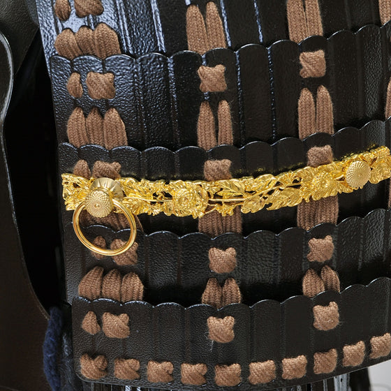 Momo-nari Dai-wakitate Kabuto Nimaido Gusoku Yoroi Armor