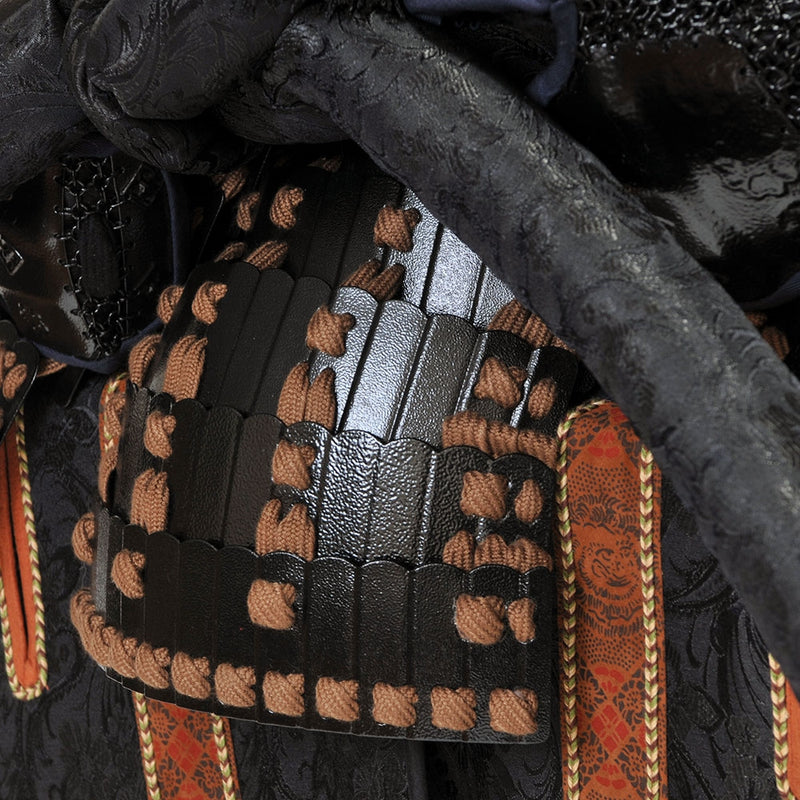 Momo-nari Dai-wakitate Kabuto Nimaido Gusoku Yoroi Armor