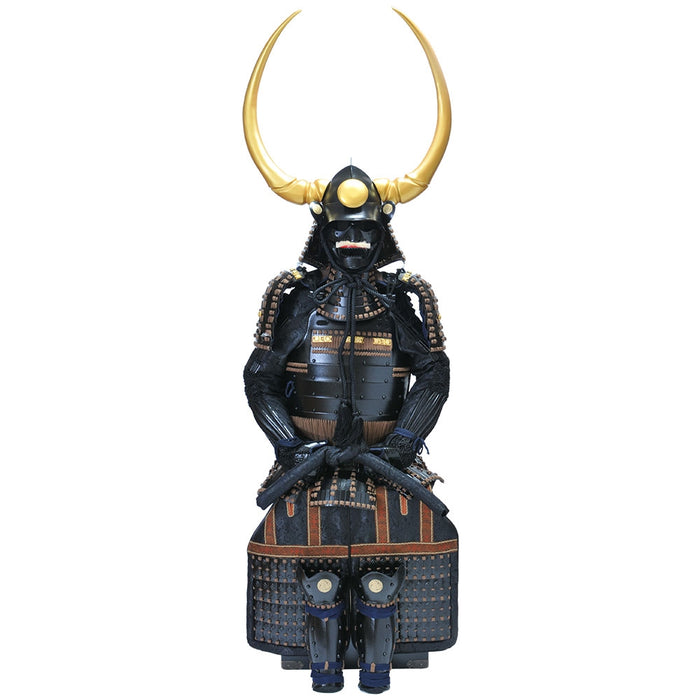 Momo-nari Dai-wakitate Kabuto Nimaido Gusoku Yoroi Armor