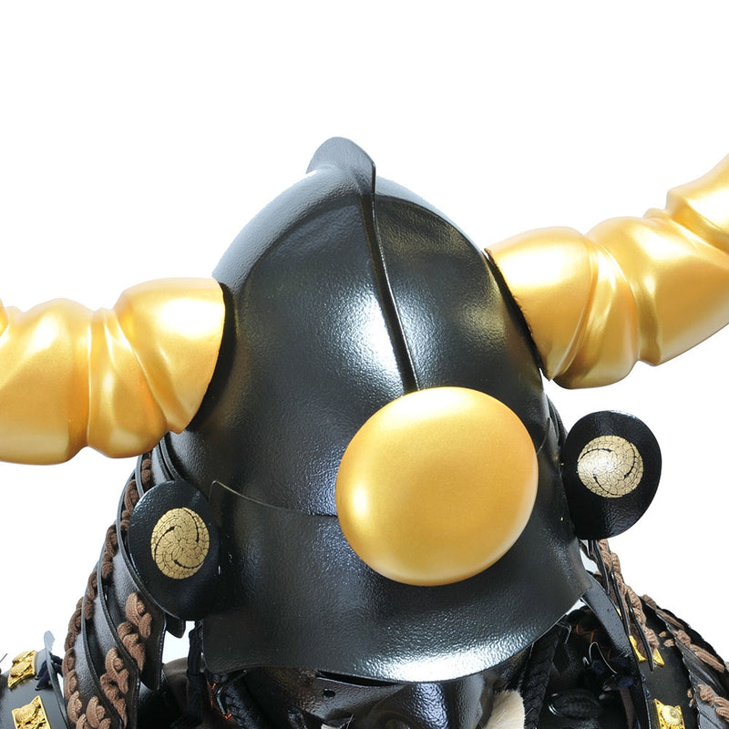 Momo-nari Dai-wakitate Kabuto Nimaido Gusoku Yoroi Armor