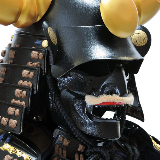 Momo-nari Dai-wakitate Kabuto Nimaido Gusoku Yoroi Armor