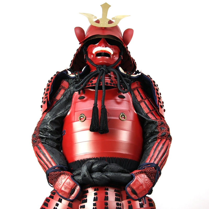 Mitsu-kuwagata Maedate Kabuto Okegawa Nimaido Gusoku Yoroi