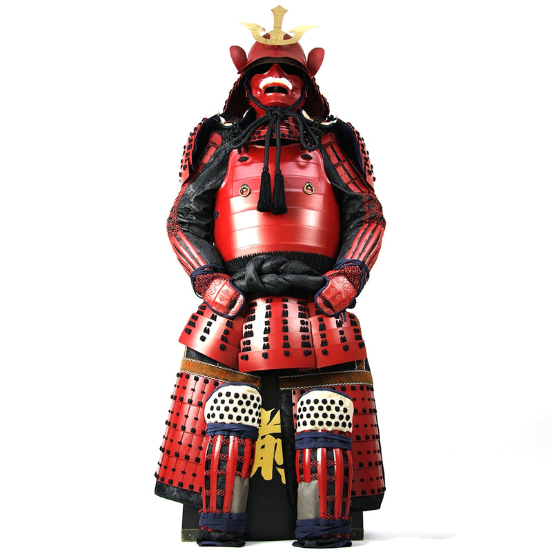 Mitsu-kuwagata Maedate Kabuto Okegawa Nimaido Gusoku Yoroi