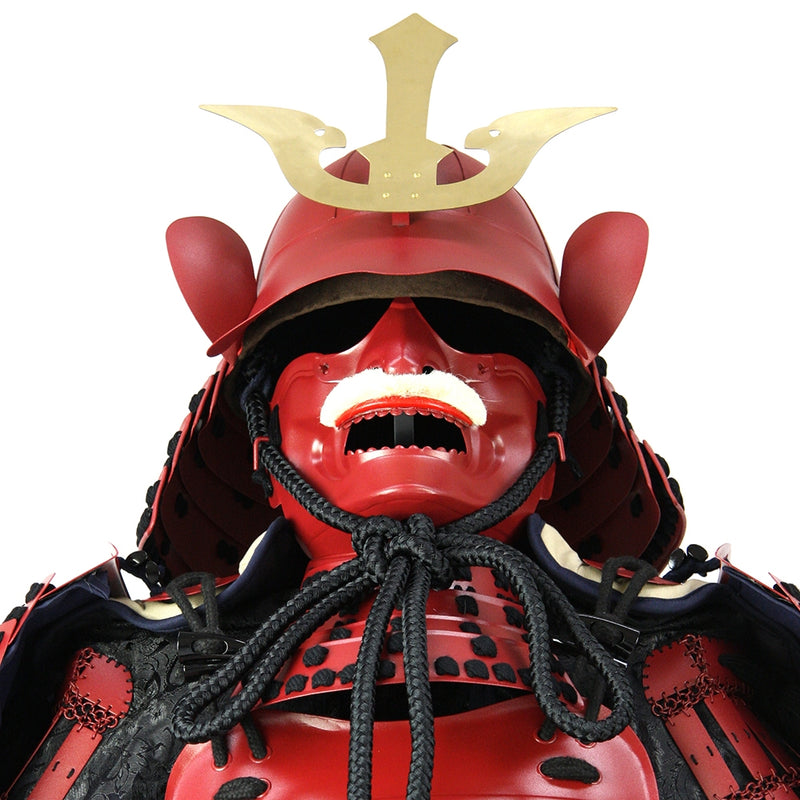 Mitsu-kuwagata Maedate Kabuto Okegawa Nimaido Gusoku Yoroi