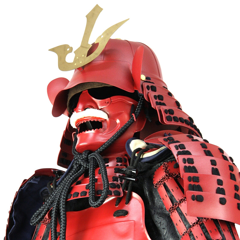 Mitsu-kuwagata Maedate Kabuto Okegawa Nimaido Gusoku Yoroi