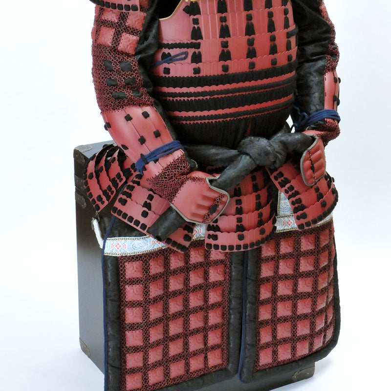 Premium Mitsu-kuwagata Maedate 16-ken Suji Kabuto Iyozane Nimaido Gusoku Yoroi