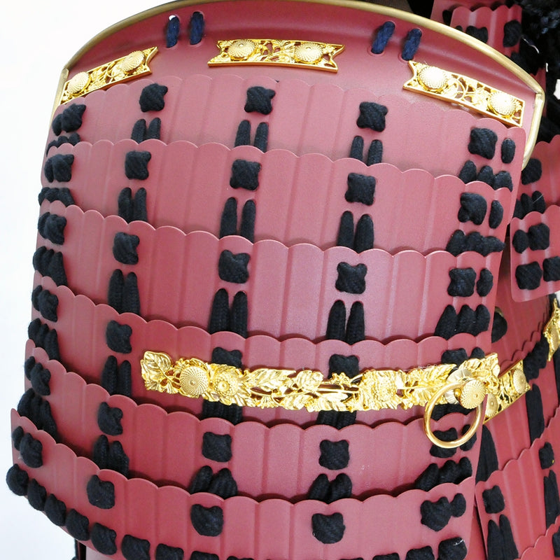 Premium Mitsu-kuwagata Maedate 16-ken Suji Kabuto Iyozane Nimaido Gusoku Yoroi