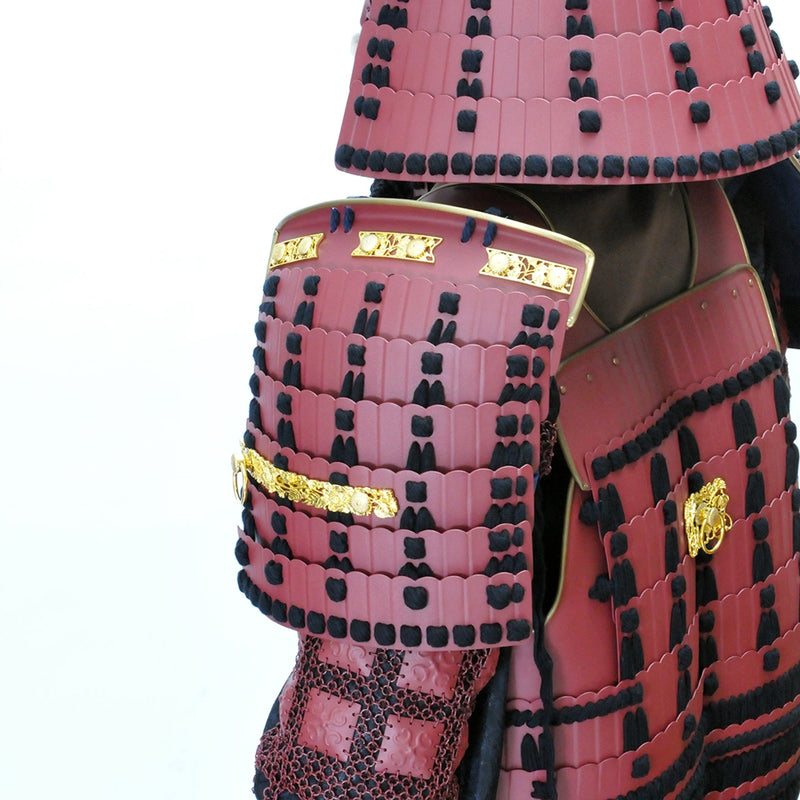 Premium Mitsu-kuwagata Maedate 16-ken Suji Kabuto Iyozane Nimaido Gusoku Yoroi