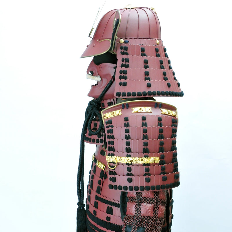 Premium Mitsu-kuwagata Maedate 16-ken Suji Kabuto Iyozane Nimaido Gusoku Yoroi