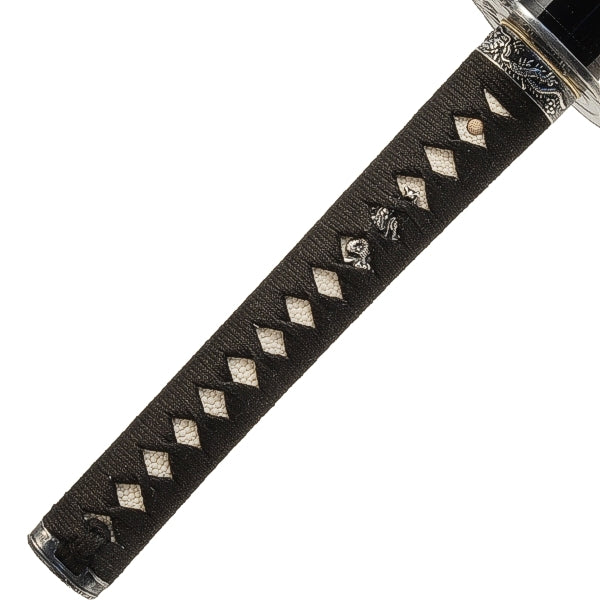 Close-up of the Tsuka
