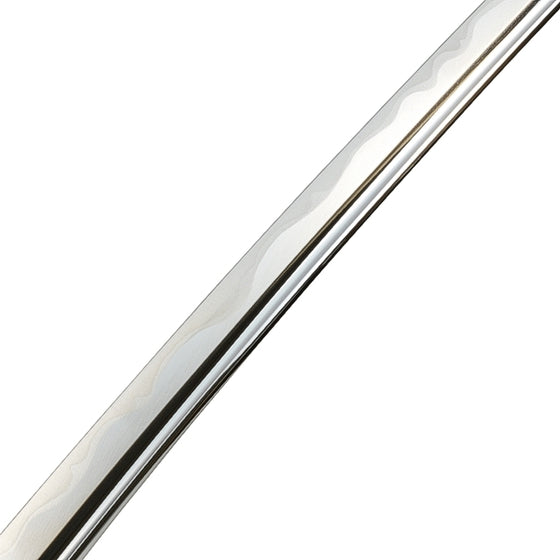 Close-up of the Hamon and the Hi groove