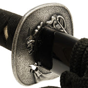 Close-up of the Tsuba