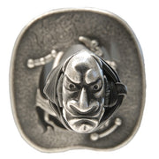 Close-up of the Kashira from the front
