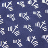 Close-up of the shobu pattern.